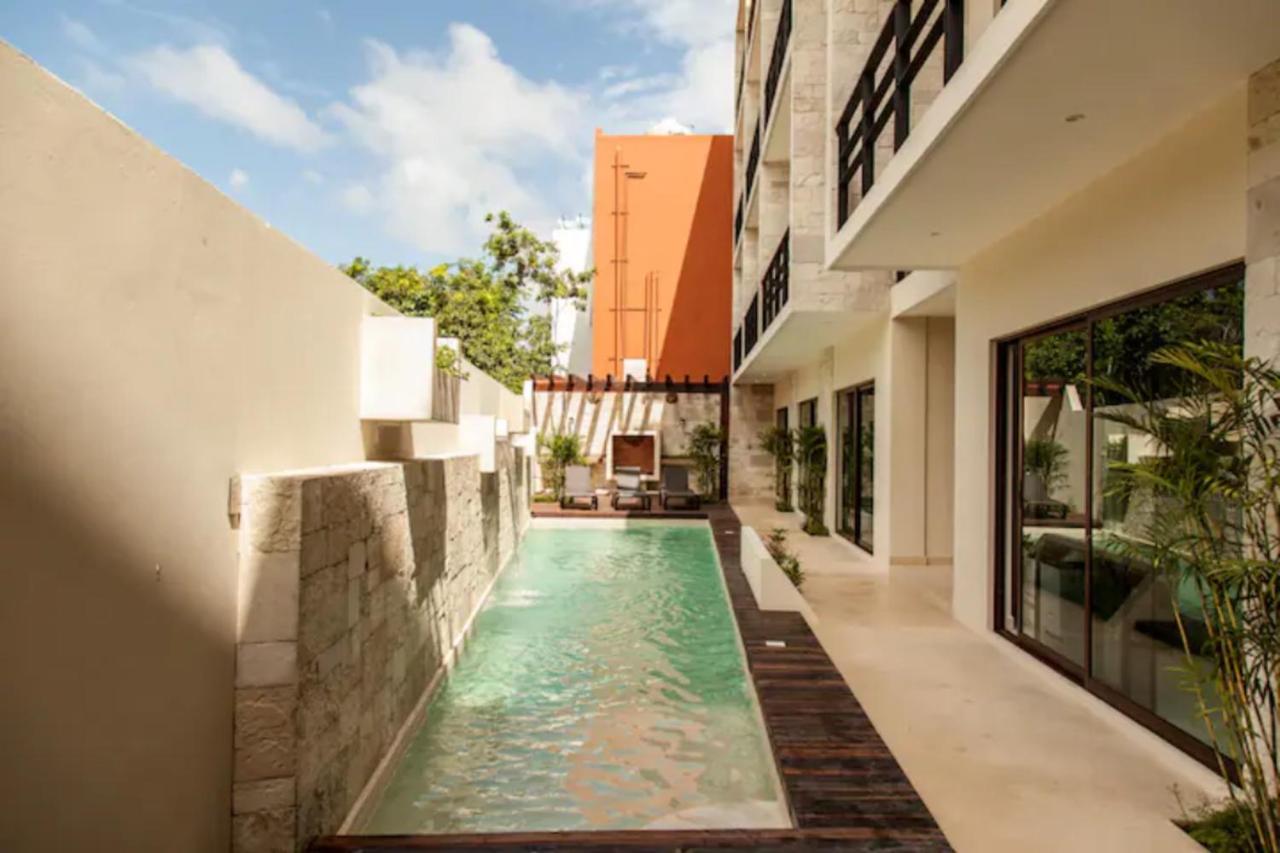 Penthouse Blue Luxury La Veleta Apartment Tulum Bagian luar foto