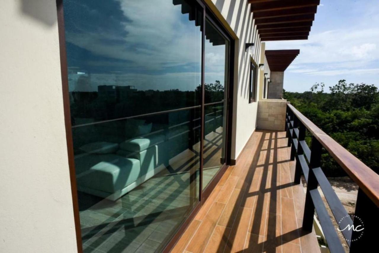 Penthouse Blue Luxury La Veleta Apartment Tulum Bagian luar foto